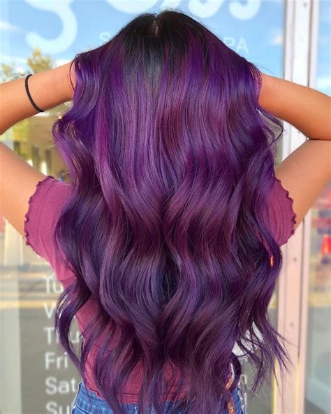 purple hair