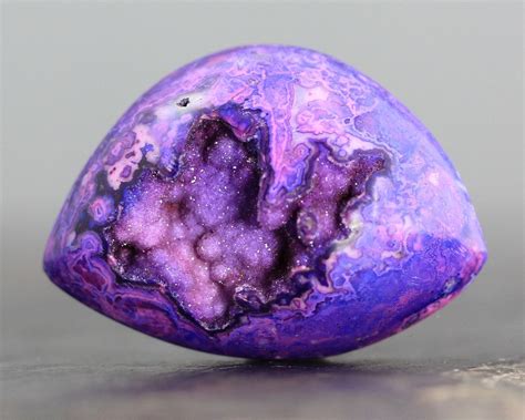 purple natural stone