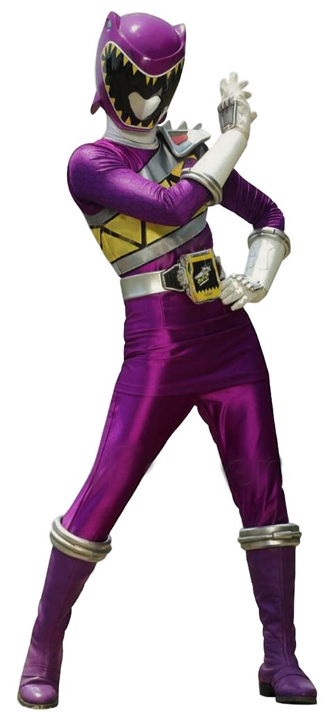 purple ranger dino charge