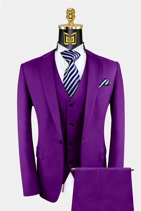 purple suit