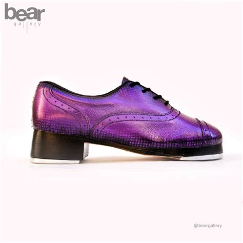 purple tap shoes