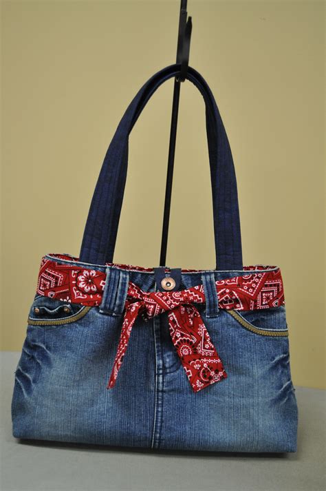 purse denim