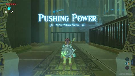 Pushing Power Shrine Walkthrough