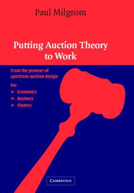 putting auction theory to work putting auction theory to work Epub