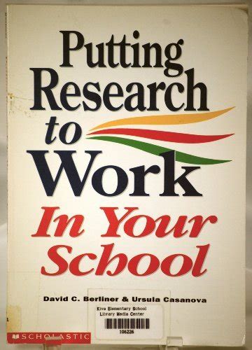 putting research to work in your school Reader