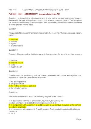 pyc 1501 previous exam paper Reader