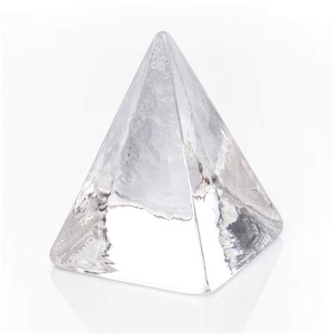 pyramidal crystal