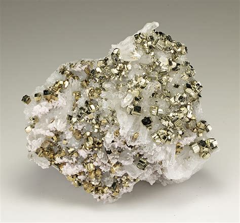 pyrite and quartz