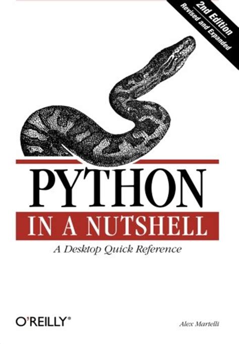 python in a nutshell second edition in a nutshell Reader