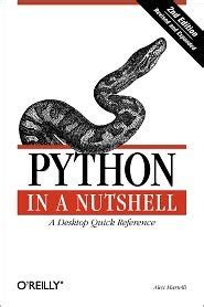 python in a nutshell second edition in a nutshell Reader