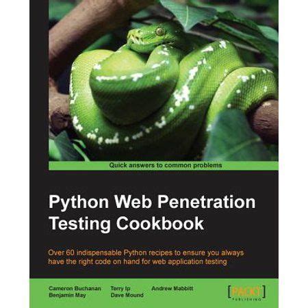 python web penetration testing cookbook Epub