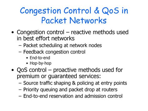 qos in packet networks qos in packet networks Doc