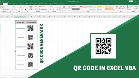 qr code excel vba pdf Doc
