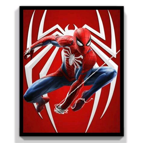 quadro do homem aranha