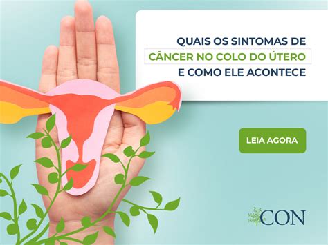 quais os sintomas de cancer de utero