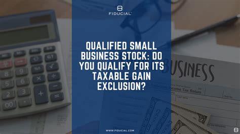 qualified small business stock exclusion