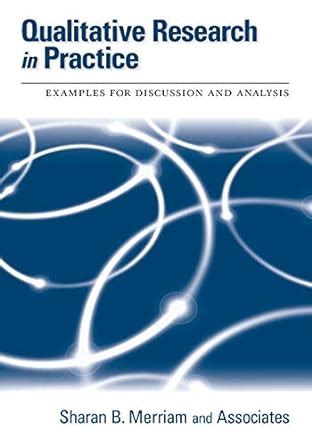 qualitative research in practice examples for discussion and analysis Epub