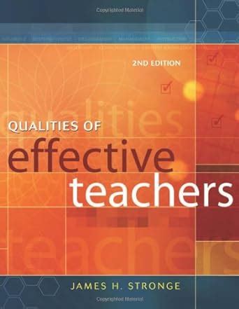 qualities of effective teachers 2nd edition PDF