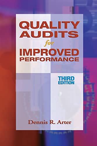 quality audits for improved performance quality audits for improved performance Reader