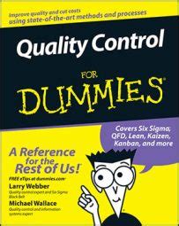 quality control for dummies PDF