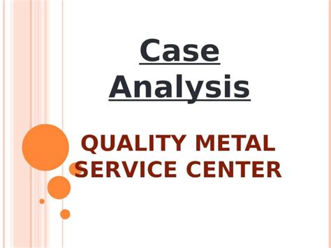 quality metal service center Reader