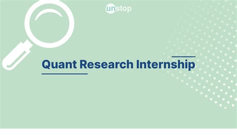 quant research intern