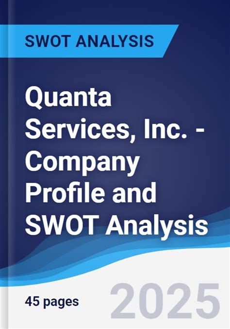 quanta services inc swot analysis PDF