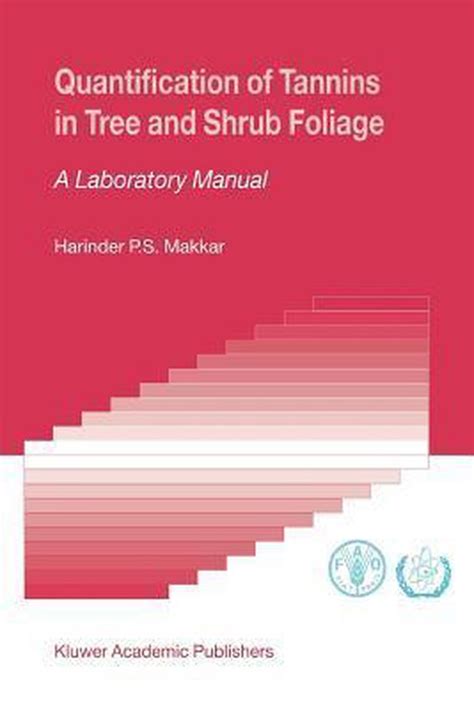 quantification of tannins in tree and shrub foliage Doc