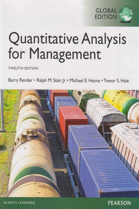 quantitative analysis for management 11th edition solutions pearson PDF