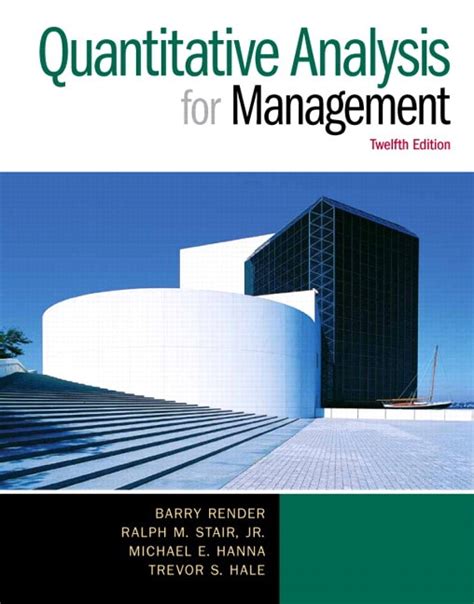 quantitative analysis for management render stair hanna PDF