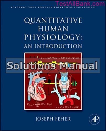 quantitative human physiology an introduction solution manual Ebook Reader