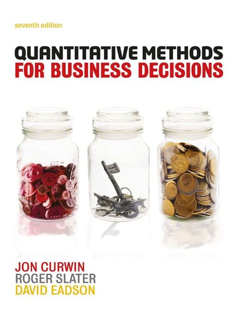 quantitative methods for business 7th edition Reader