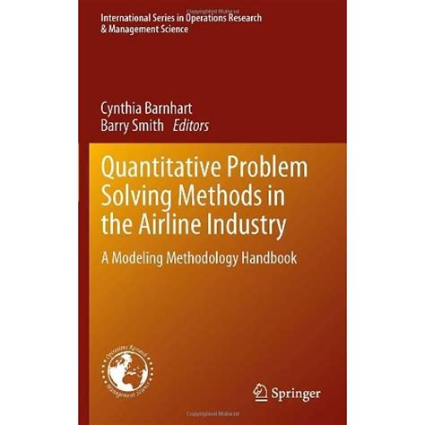 quantitative problem solving methods in the airline industry Kindle Editon