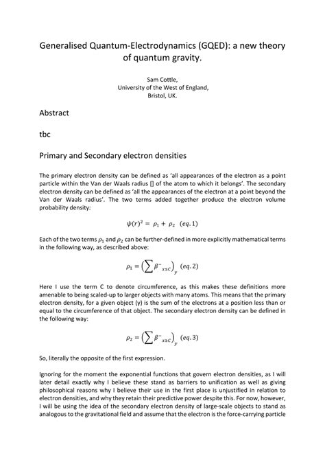 quantum electrodynamics free pdf PDF