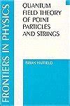 quantum field theory of point particles and strings frontiers in physics PDF