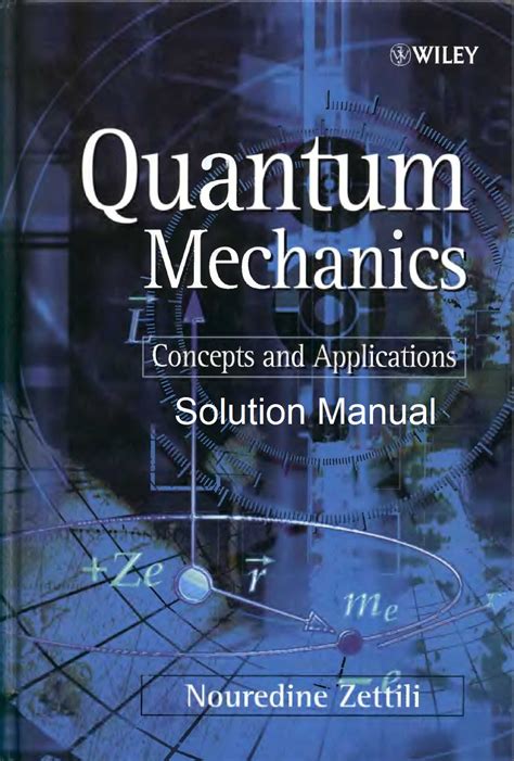 quantum mechanics nouredine zettili solution manual PDF