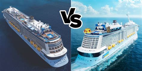 quantum of the seas vs spectrum of the seas