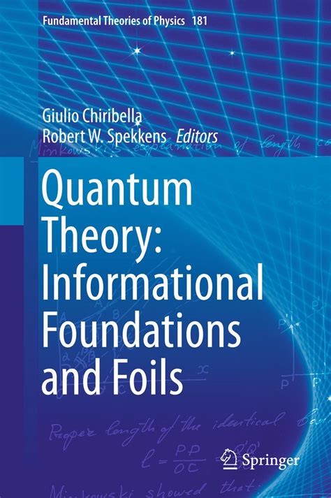 quantum theory informational foundations fundamental Doc