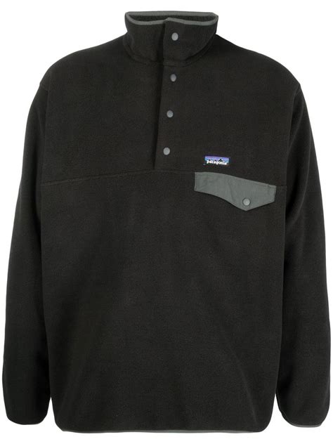 quarter button sweatshirt