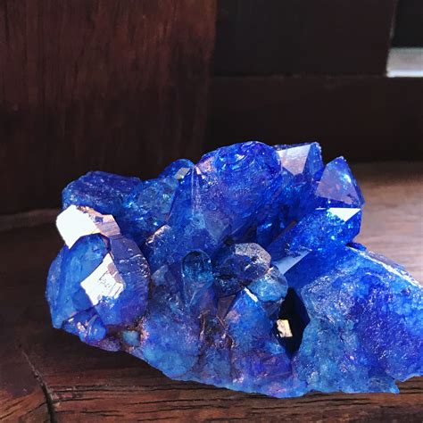 quartz blue crystals