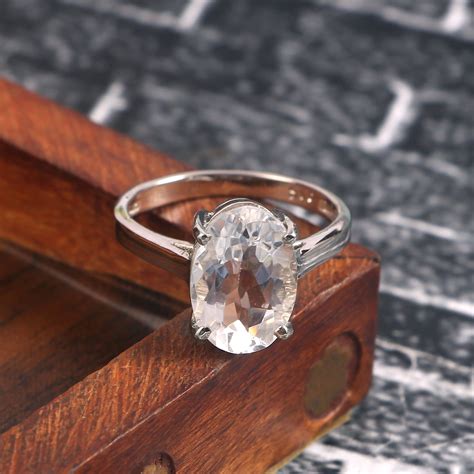 quartz crystal ring