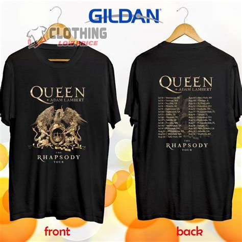 queen adam lambert shirt