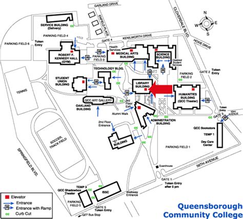 queensborough campus map