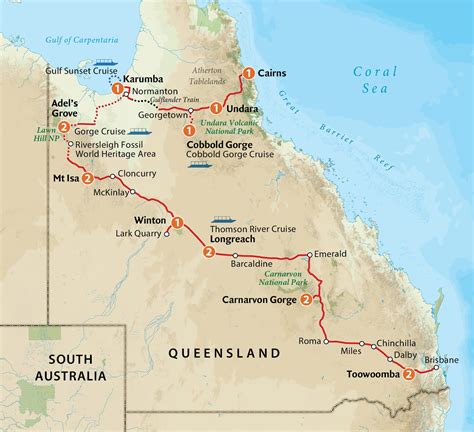 queensland outback regional maps Doc