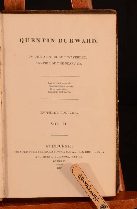 quentin durward sir walter scott Kindle Editon