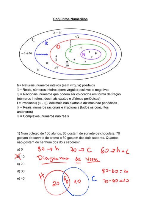 questões de conjuntos numéricos