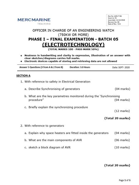 question paper of electrotechnology in 2014 Kindle Editon