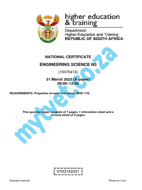 question paper of n3 2014 march Reader