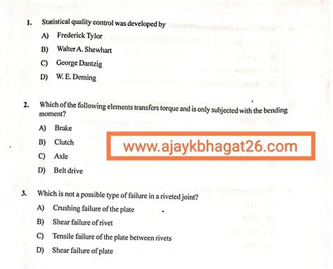 question papers for junior engineer mechanical Kindle Editon