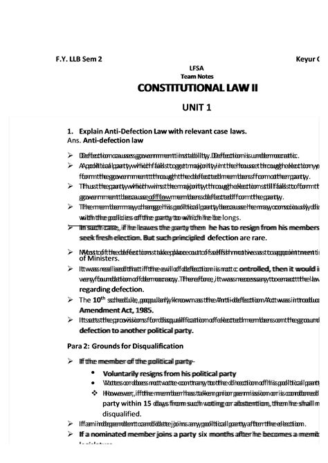 questions and answers constitutional law Kindle Editon